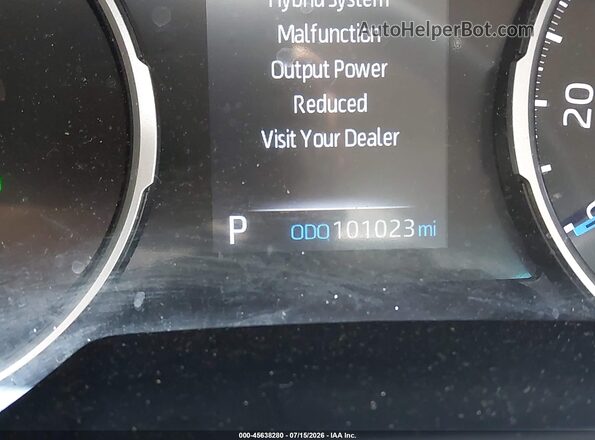 JTMB6RFV5ND053470 2022 TOYOTA RAV4 HYBRID Burgundy 