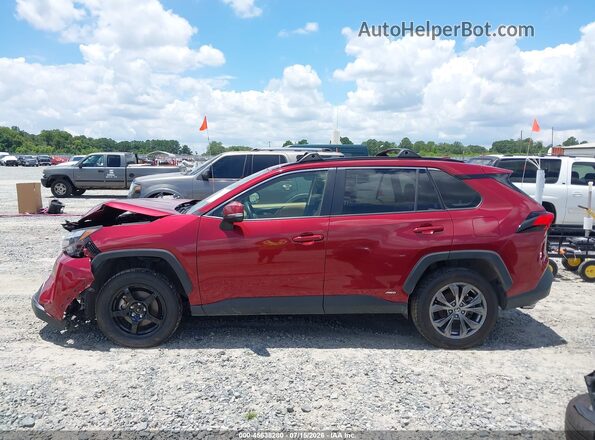 JTMB6RFV5ND053470 2022 TOYOTA RAV4 HYBRID Burgundy Սալոնի 360 աստիճան տեսք