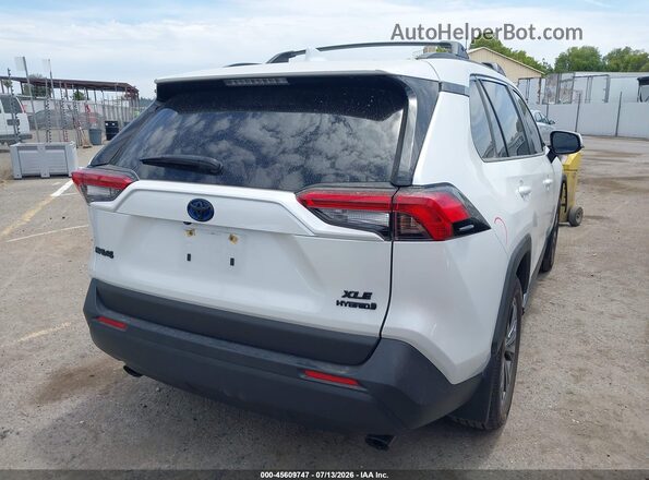 JTMB6RFV5PD085435 2023 TOYOTA RAV4 HYBRID White Հետևի աջ