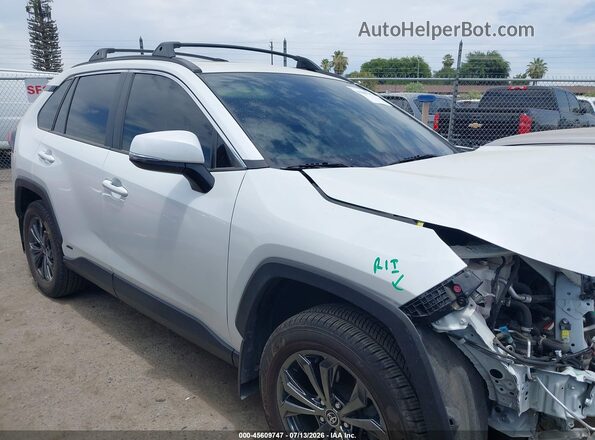 JTMB6RFV5PD085435 2023 TOYOTA RAV4 HYBRID White Սալոնի 360 աստիճան տեսք