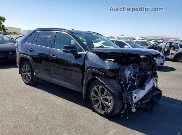 JTMB6RFV6NJ018633 2022 TOYOTA RAV4 Black Delantero derecho