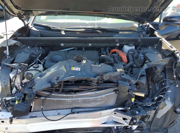 JTMB6RFV6NJ018633 2022 TOYOTA RAV4 Black Vista del compartimento del motor
