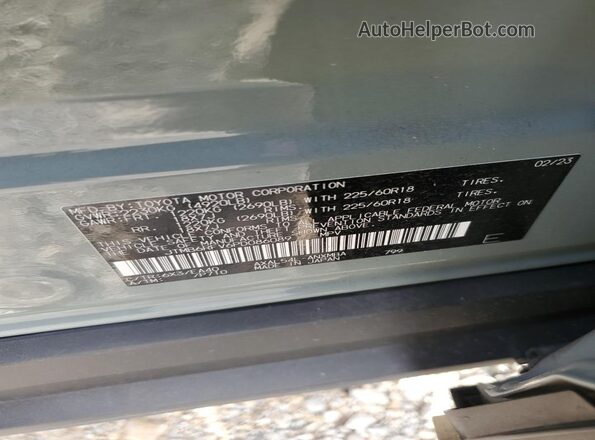 JTMB6RFV6PD086089 2023 TOYOTA RAV4 Gray Սալոնի 360 աստիճան տեսք
