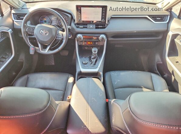 JTMB6RFV7MD045093 2021 TOYOTA RAV4 Gray წინა პანელის ხედი