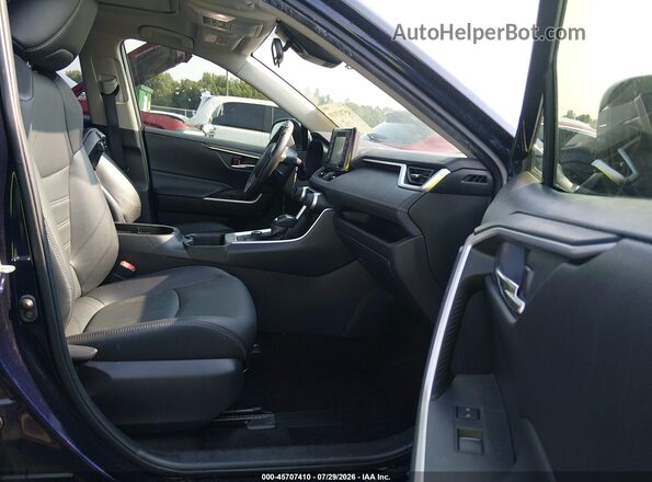 JTMB6RFV7ND061845 2022 TOYOTA RAV4 HYBRID Blue Սալոնի դիմացի տեսք