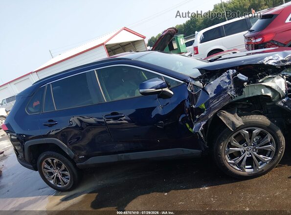 JTMB6RFV7ND061845 2022 TOYOTA RAV4 HYBRID Blue Սալոնի հետևի տեսք