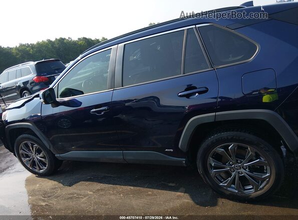 JTMB6RFV7ND061845 2022 TOYOTA RAV4 HYBRID Blue Սալոնի 360 աստիճան տեսք