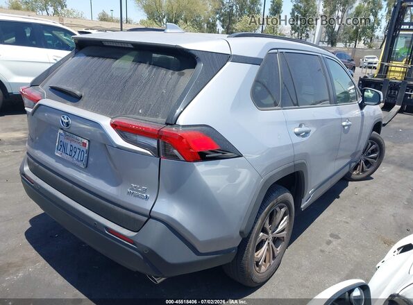JTMB6RFV7RD143886 2024 TOYOTA RAV4 HYBRID Silver Задня права чверть