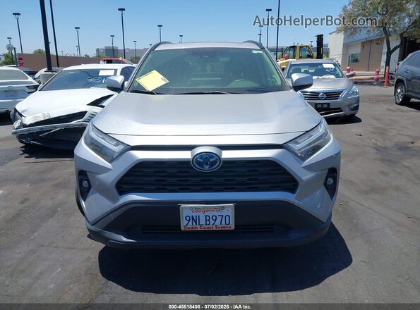JTMB6RFV7RD143886 2024 TOYOTA RAV4 HYBRID Silver Вид щитка приладів