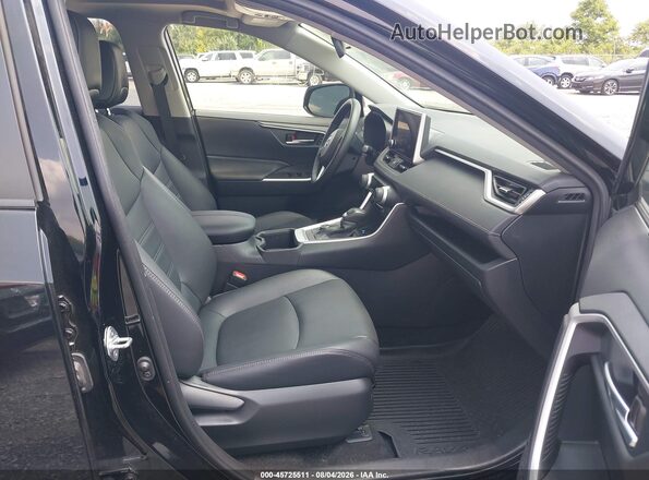 JTMB6RFV7SD158460 2025 TOYOTA RAV4 HYBRID Black Front interior view