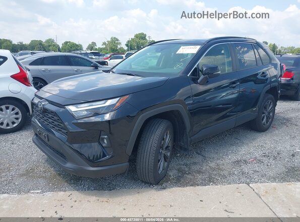 JTMB6RFV7SD158460 2025 TOYOTA RAV4 HYBRID Black Front left