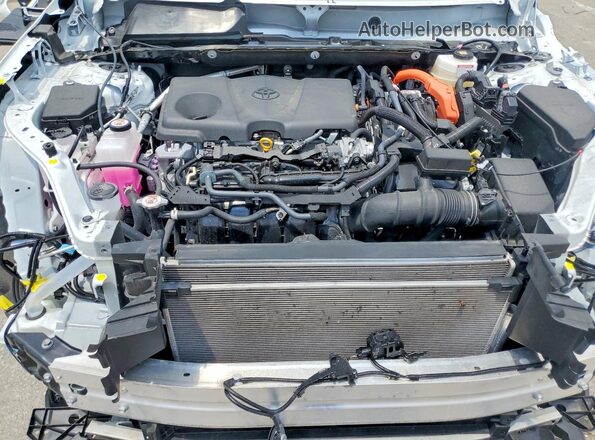 JTMB6RFV7SJ079291 2025 TOYOTA RAV4 White Շարժիչի բաժամունքի տեսք