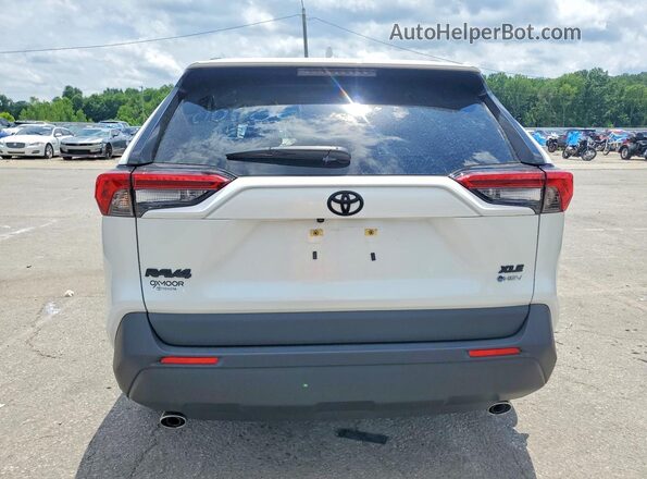 JTMB6RFV7SJ079291 2025 TOYOTA RAV4 White Հետևի տեսք