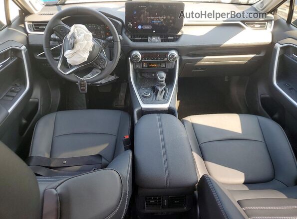 JTMB6RFV7SJ094812 2025 TOYOTA RAV4 Blue Dashboard view