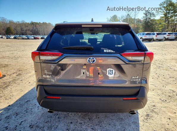 JTMB6RFV8MD039318 2021 TOYOTA RAV4 Gray Vista trasera