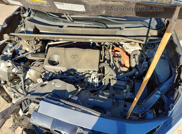 JTMB6RFV8MD039318 2021 TOYOTA RAV4 Gray Vista del compartimento del motor