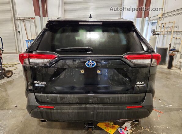 JTMB6RFV8MD040985 2021 TOYOTA RAV4 Black Вид ззаду