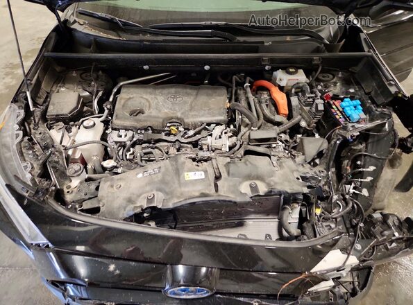JTMB6RFV8MD040985 2021 TOYOTA RAV4 Black Вид підкапотного простору