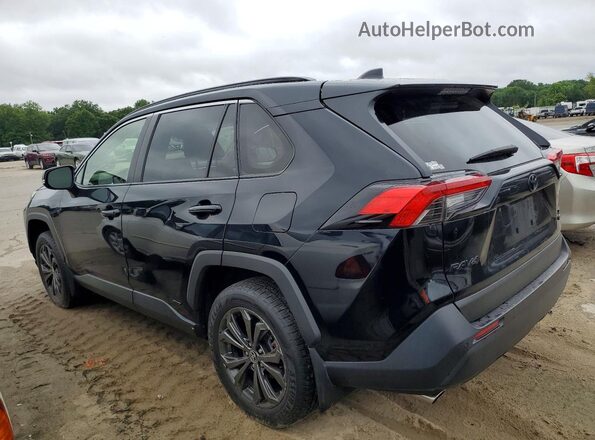 JTMB6RFV8ND051955 2022 TOYOTA RAV4 Черный Задняя левая четверть