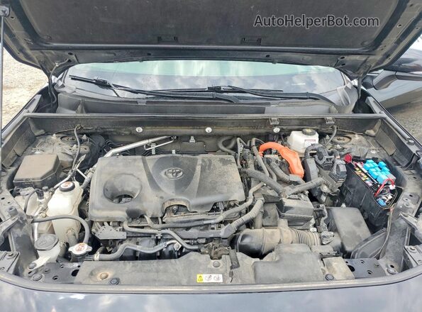 JTMB6RFV8ND051955 2022 TOYOTA RAV4 Черный Вид подкапотного пространства