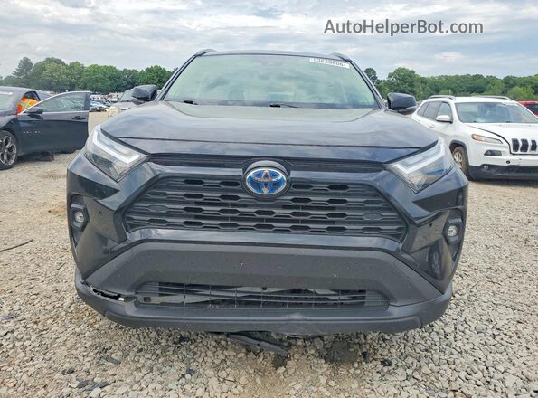 JTMB6RFV8ND051955 2022 TOYOTA RAV4 Черный Вид спереди
