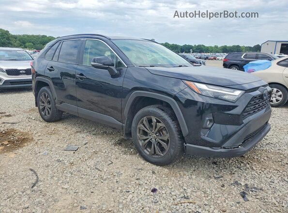 JTMB6RFV8ND051955 2022 TOYOTA RAV4 Черный Передняя правая четверть