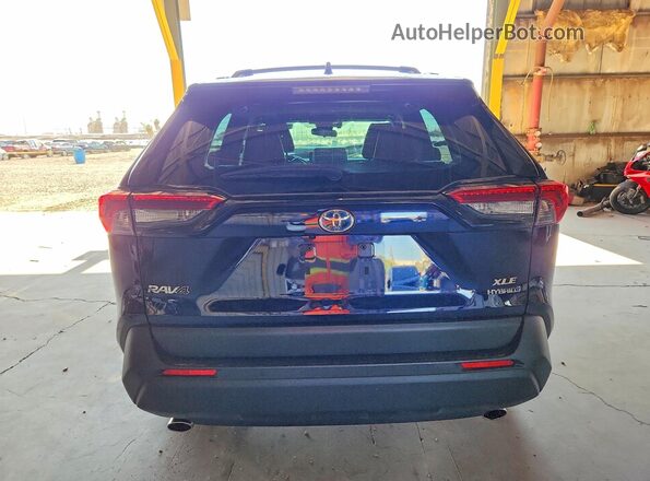 JTMB6RFV8PD083419 2023 TOYOTA RAV4 Синий Вид сзади