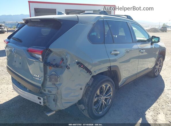 JTMB6RFV8PD094260 2023 TOYOTA RAV4 HYBRID Gray Задня права чверть