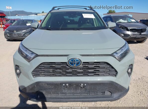 JTMB6RFV8PD094260 2023 TOYOTA RAV4 HYBRID Gray Вид задньої частини салону