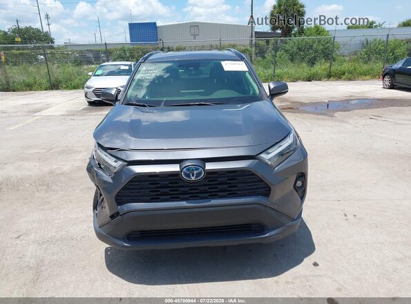 JTMB6RFV8PD100431 2023 TOYOTA RAV4 HYBRID Gray Widok zestawu wskaźników