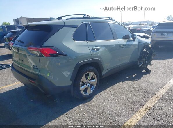 JTMB6RFV9MD041000 2021 TOYOTA RAV4 HYBRID Gray Задня права чверть