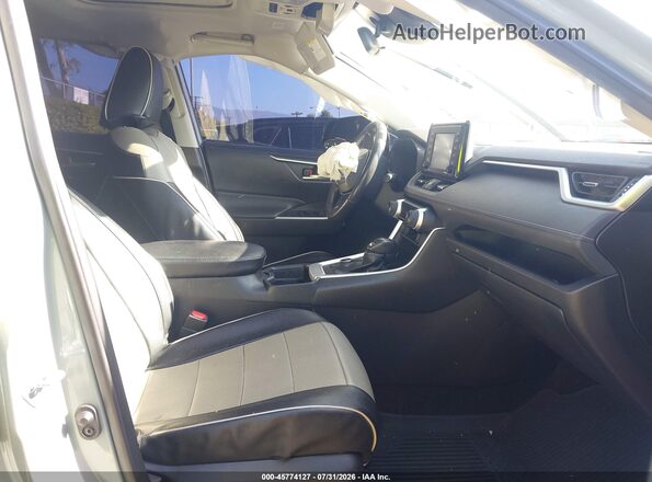 JTMB6RFV9MD041000 2021 TOYOTA RAV4 HYBRID Gray Вид салону спереду