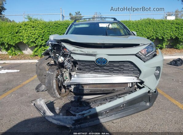 JTMB6RFV9MD041000 2021 TOYOTA RAV4 HYBRID Gray 