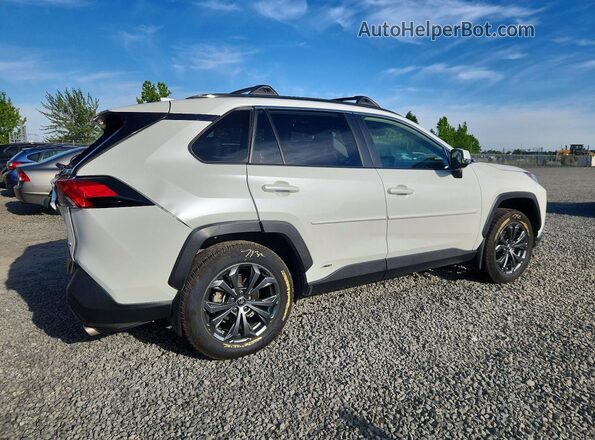 JTMB6RFV9ND532250 2022 TOYOTA RAV4 White უკანა მარჯვენა
