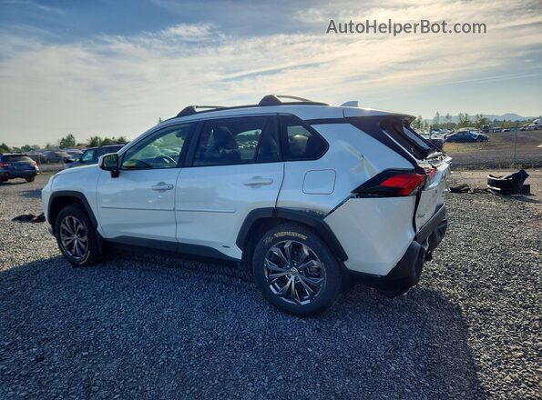JTMB6RFV9ND532250 2022 TOYOTA RAV4 White უკანა მარცხენა