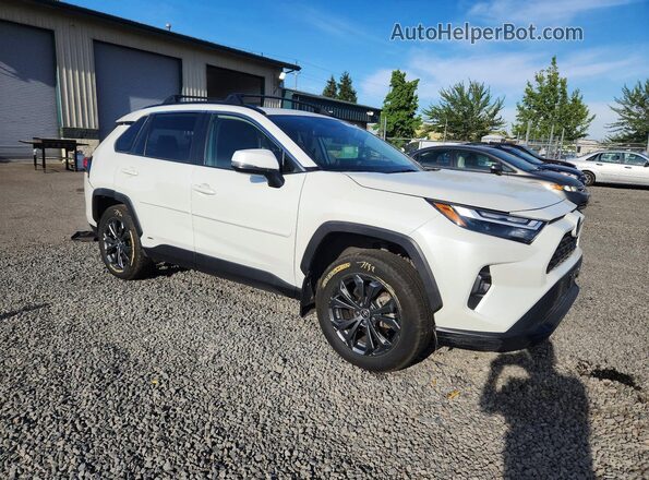 JTMB6RFV9ND532250 2022 TOYOTA RAV4 White წინა მარჯვენა