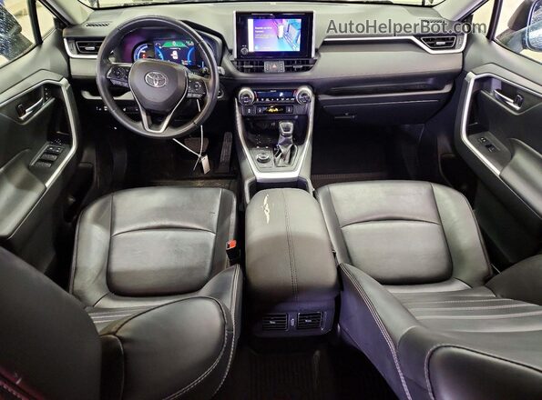 JTMB6RFV9PD087012 2023 TOYOTA RAV4 Черный Вид панели приборов