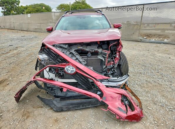 JTMB6RFV9SD168391 2025 TOYOTA RAV4 Red Вид спереду