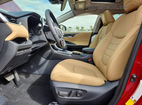 JTMB6RFV9SD168391 2025 TOYOTA RAV4 Red Вид салону спереду