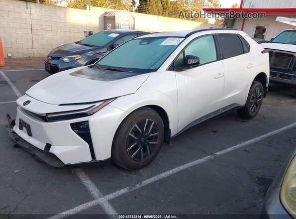 JTMBCAEB1TA004475 2026 TOYOTA BZ White Առջևի ձախ երեք քառորդ տեսարան