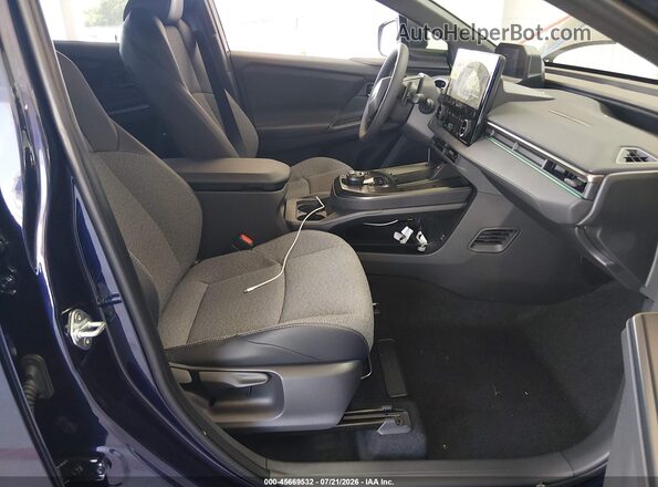 JTMBCAEB2TA009605 2026 TOYOTA BZ Blue Front interior view