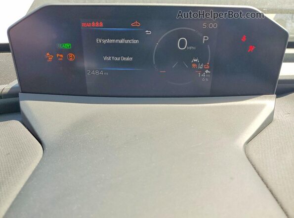 JTMBDAFB5TA008122 2026 TOYOTA BZ White Вид щитка приладів
