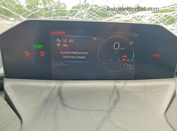 JTMBDAFB7TA007960 2026 TOYOTA BZ White Widok zestawu wskaźników