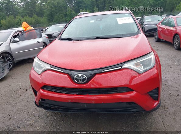 JTMBFREV0HJ126185 2017 TOYOTA RAV4 Red Vista del cuadro de instrumentos