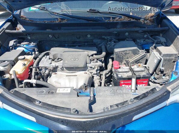 JTMBFREV0HJ702115 2017 TOYOTA RAV4 Blue Vista trasera