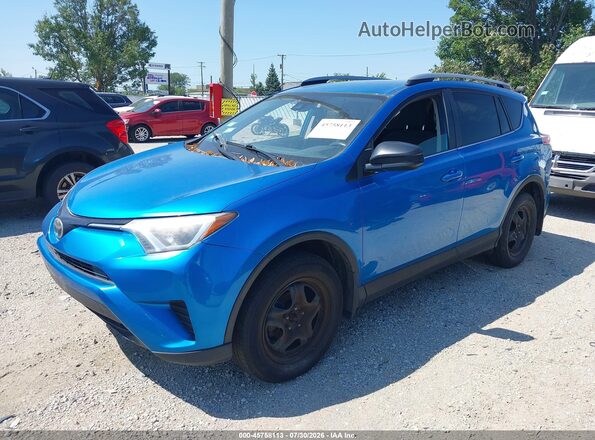 JTMBFREV0HJ702115 2017 TOYOTA RAV4 Blue Vista tres cuartos delantera izquierda