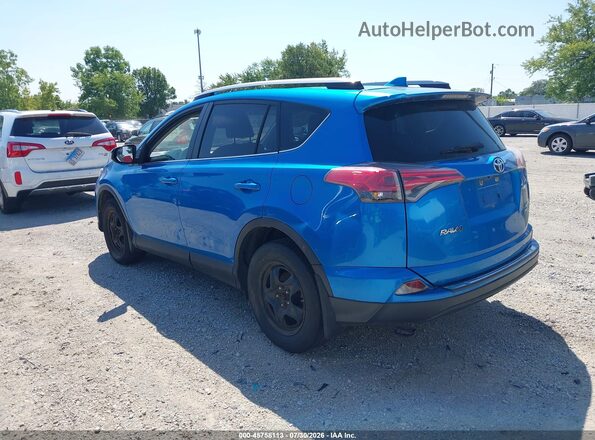 JTMBFREV0HJ702115 2017 TOYOTA RAV4 Blue Trasero izquierdo