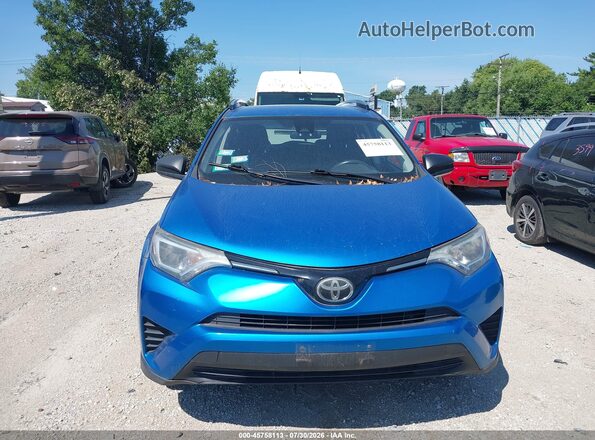 JTMBFREV0HJ702115 2017 TOYOTA RAV4 Blue Vista del cuadro de instrumentos