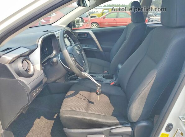 JTMBFREV0JJ200193 2018 TOYOTA RAV4 White Widok wnętrza z przodu