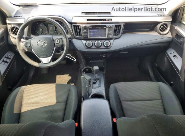 JTMBFREV0JJ200193 2018 TOYOTA RAV4 White Widok deski rozdzielczej